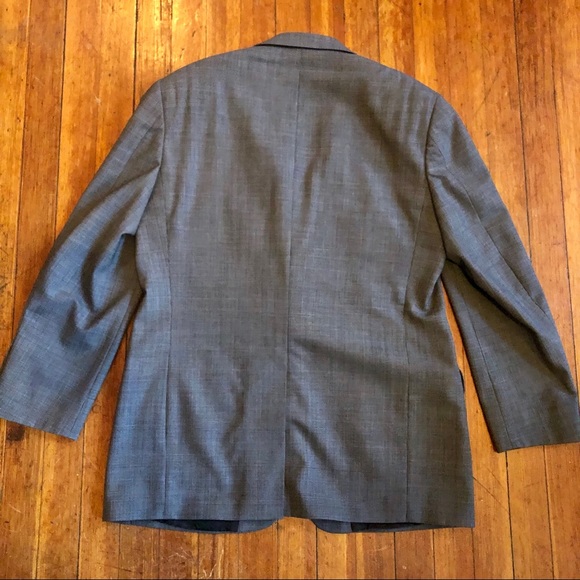 Brooks Brothers Grey Blazer Suit Jacket Coat 44R - Picture 2 of 5